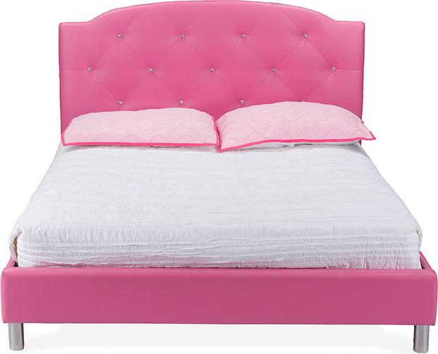 Wholesale Interiors Beds - Canterbury Full Bed Pink