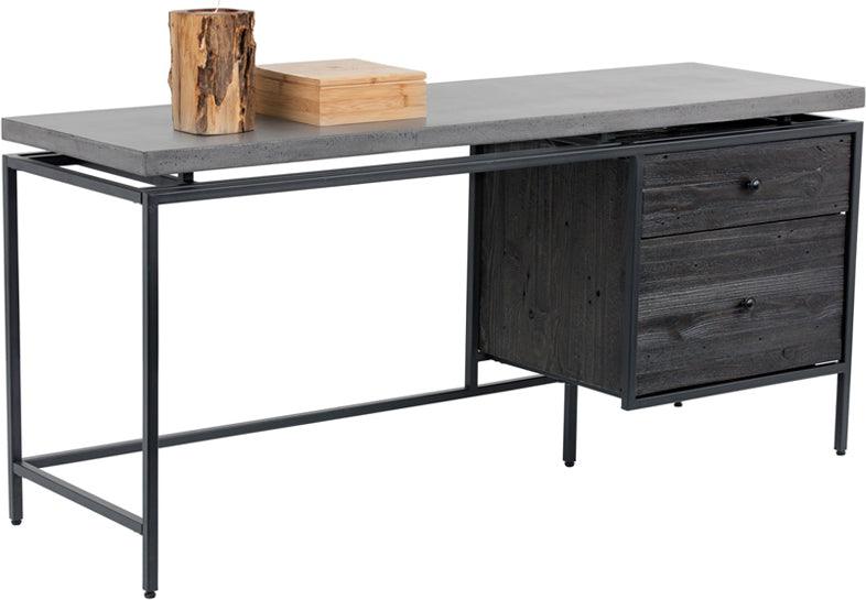 SUNPAN Desks - Norwood Desk Black Wood