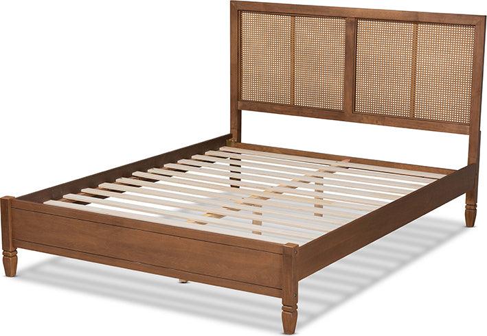 Wholesale Interiors Beds - Redmond King Bed Walnut Brown