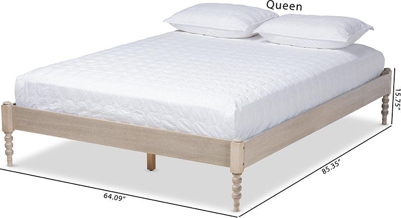 Wholesale Interiors Beds - Cielle Full Bed Antique White