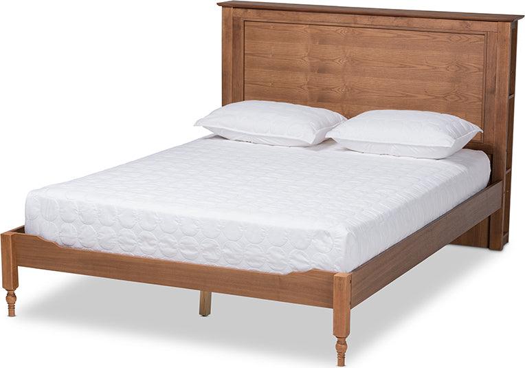 Wholesale Interiors Beds - Danielle Full Storage Bed Ash walnut