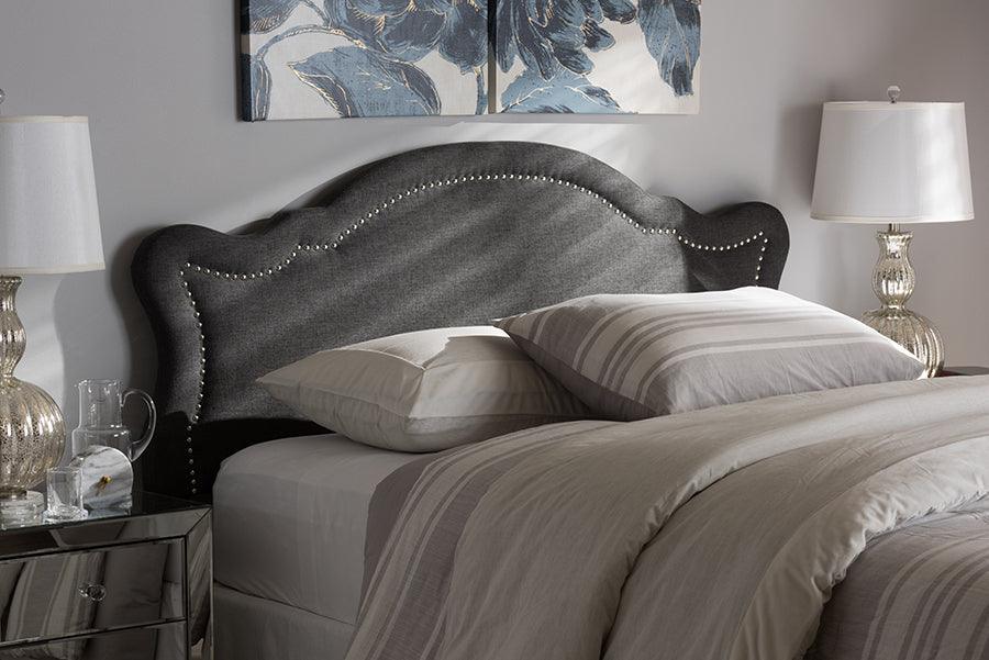 Wholesale Interiors Headboards - Avery Queen Headboard Dark Gray