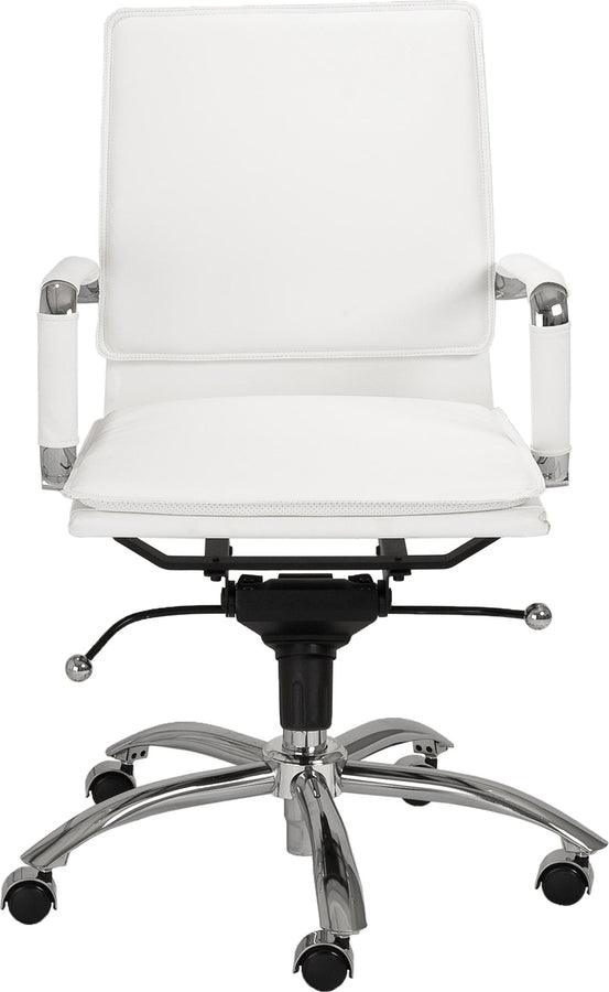 Euro Style Task Chairs - Gunar Pro Task Chair White