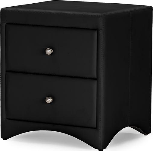 Wholesale Interiors Nightstands & Side Tables - Dorian Nightstand Black