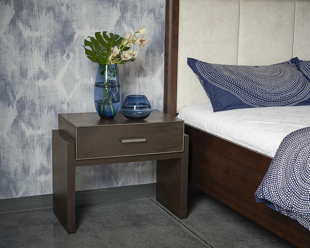 SUNPAN Nightstands & Side Tables - Patsy Nightstand Brown