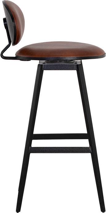 SUNPAN Barstools - Ember Swivel Barstool - Bravo Cognac