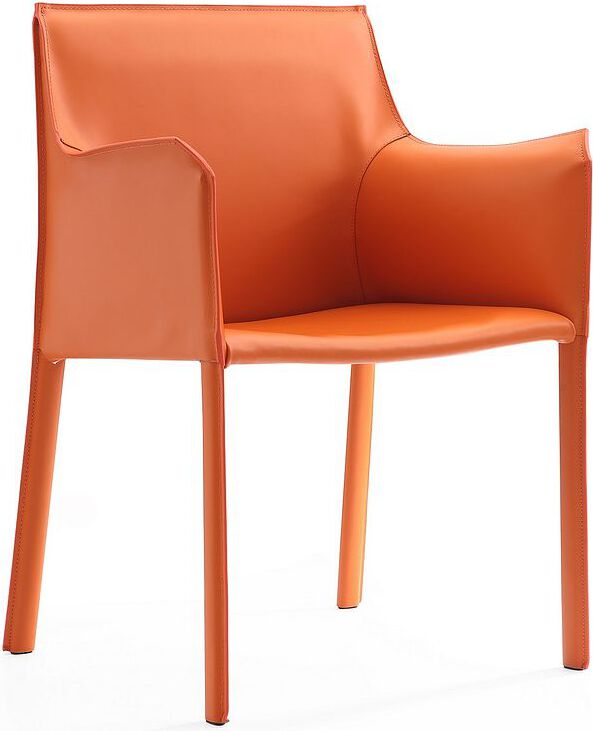Manhattan Comfort Dining Chairs - Paris Coral Dining Chairs (Set of 8)