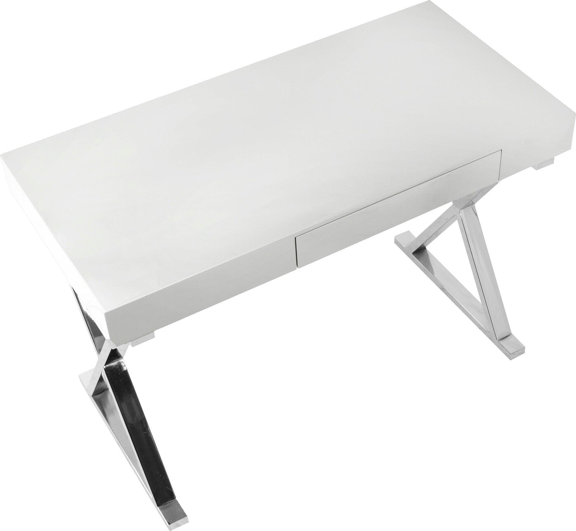 Lumisource Desks - Luster Desk White