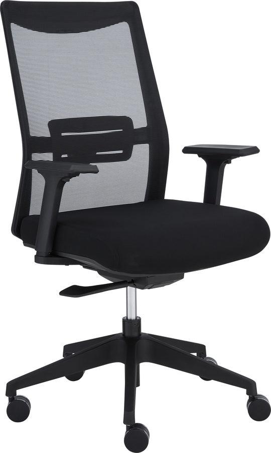 Euro Style Task Chairs - Lasse High Back Office Chair Black
