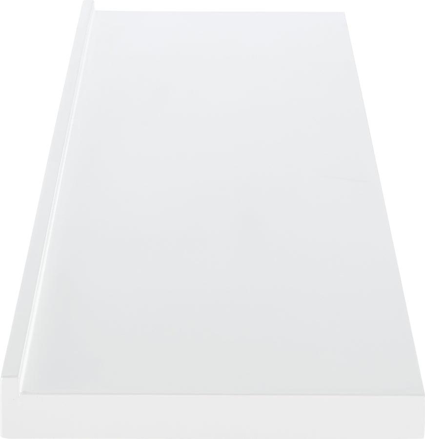 Euro Style Shelves - Bianca 48" Floating Shelf in American White