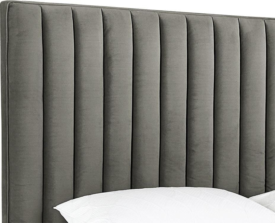 SUNPAN Beds - Yosi Bed - Queen - Antonio Charcoal Gray