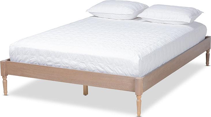 Wholesale Interiors Beds - Colette King Bed Antique Oak