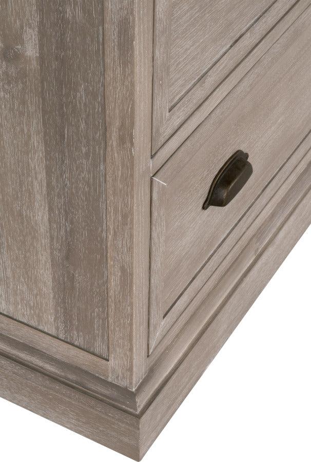 Essentials For Living Chest of Drawers - Eden 5-Drawer High Chest Natural Gray Acacia