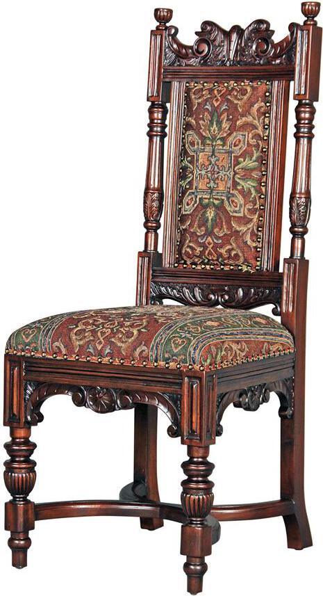 Design Toscano Accent Chairs - Grand Classic Edwardian Side Chair