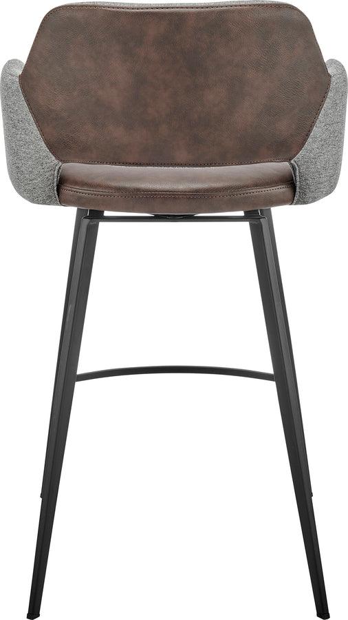 Euro Style Barstools - Desi Swivel Counter Stool Brown