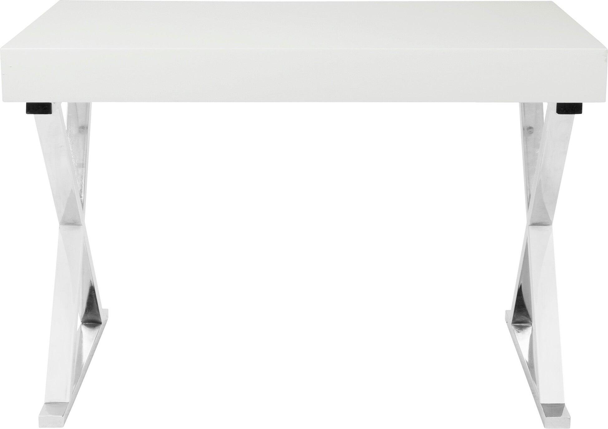 Lumisource Desks - Luster Desk White