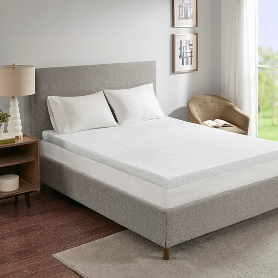 Olliix.com Mattress Protectors - Mattress Topper White