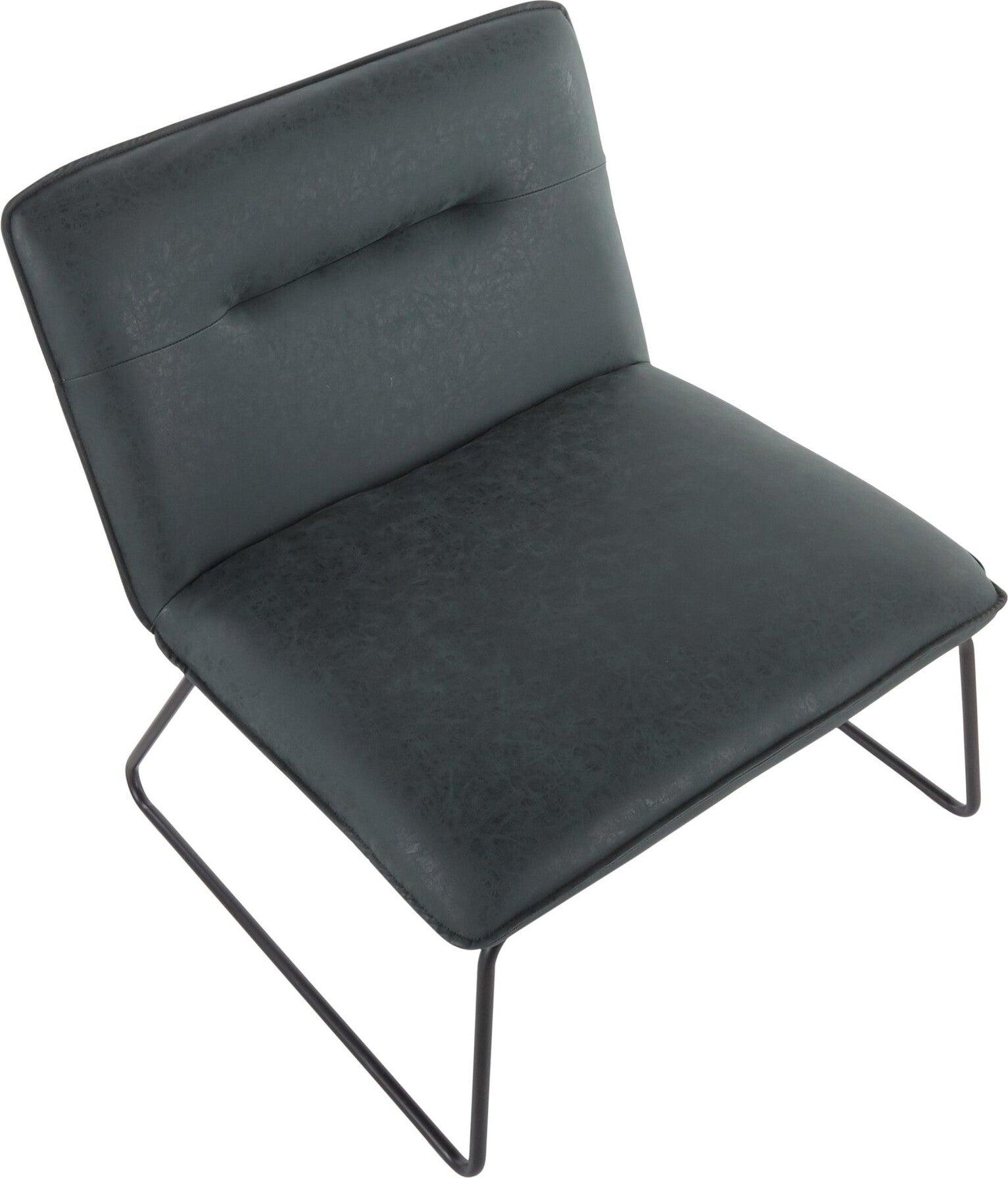Lumisource Accent Chairs - Casper Accent Chair Black & Green