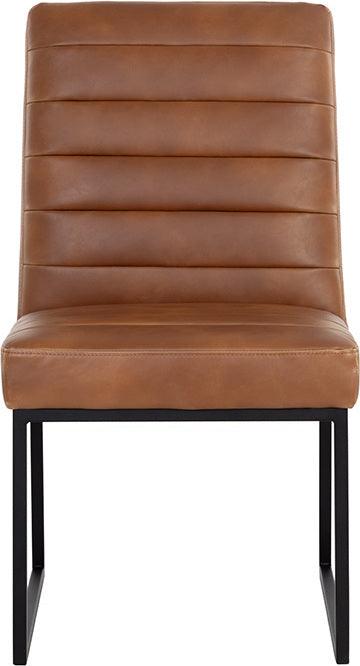 SUNPAN Dining Chairs - Spyros Dining Chair - Tobacco Tan (Set of 2)