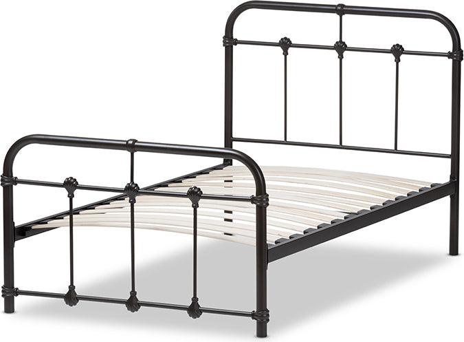 Wholesale Interiors Beds - Mandy Twin Bed Black