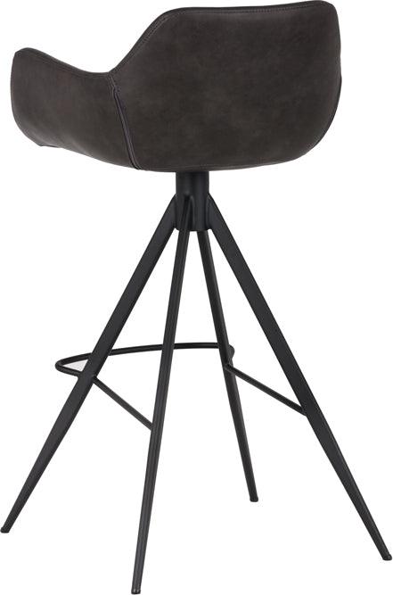 SUNPAN Barstools - Owen Swivel Barstool - Town Grey