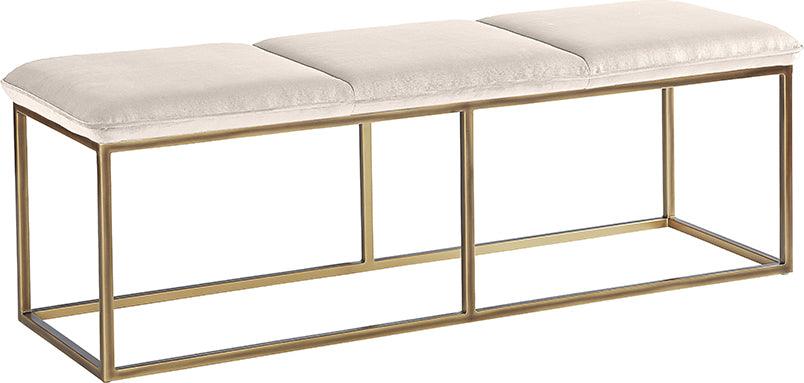 SUNPAN Benches - Alley Bench - Burnished Brass - Piccolo Prosecco