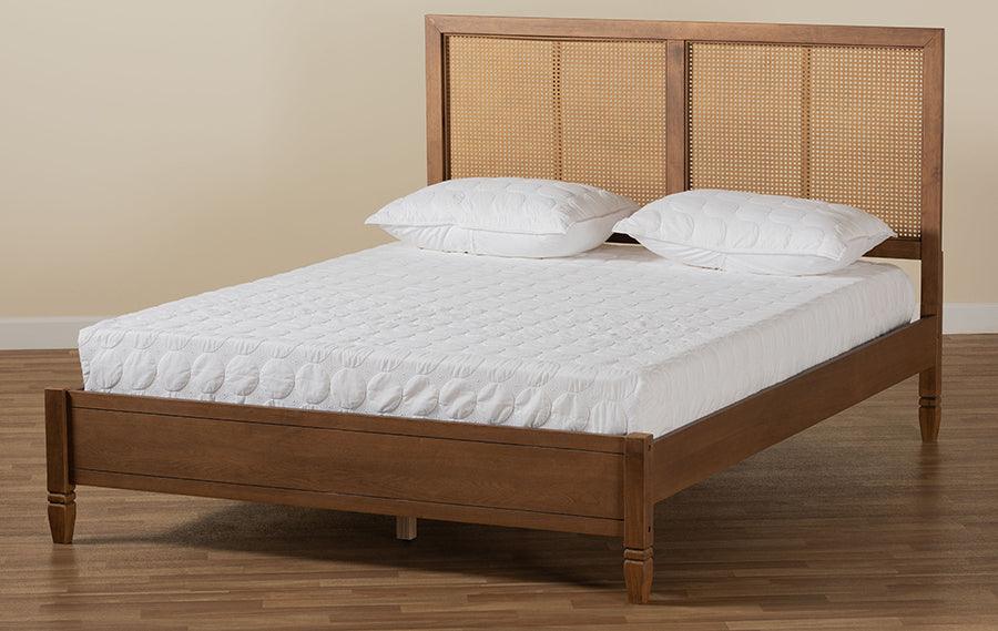 Wholesale Interiors Beds - Redmond King Bed Walnut Brown