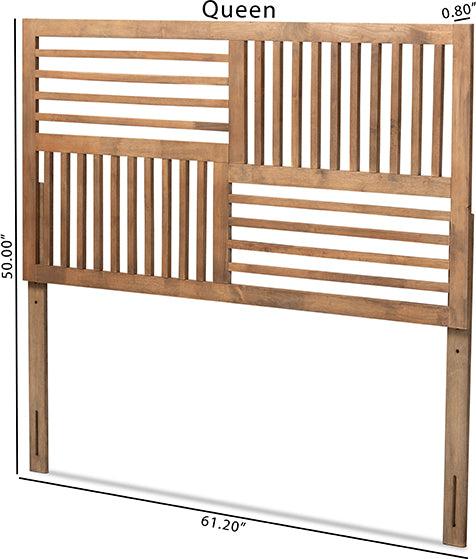 Wholesale Interiors Headboards - Adler King Headboard Ash Walnut