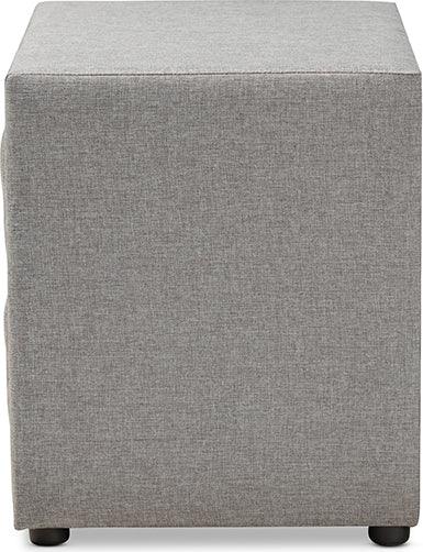 Wholesale Interiors Nightstands & Side Tables - Lepine Nightstand Gray