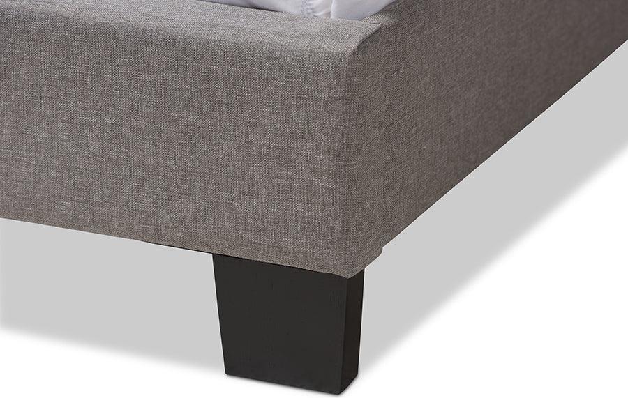 Wholesale Interiors Beds - Odette Full Bed Light Gray