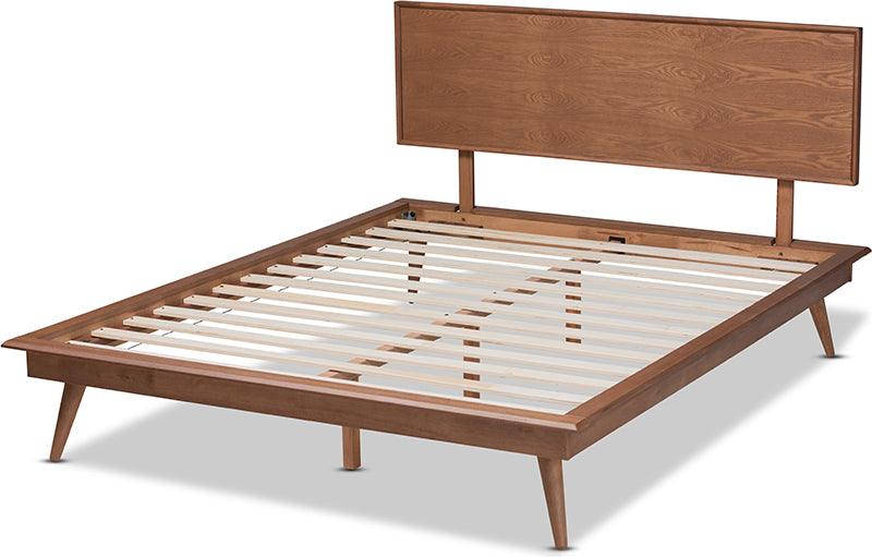 Wholesale Interiors Beds - Karine Full Bed Ash Walnut