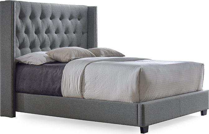 Wholesale Interiors Beds - Katherine King Bed Gray