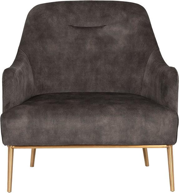 SUNPAN Accent Chairs - Cameron Lounge Chair Nono Shitake