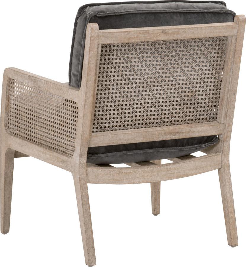 Essentials For Living Accent Chairs - Leone Club Chair Natural Gray Oak