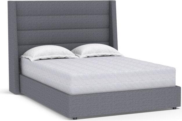 SUNPAN Beds - Emmit Bed - Queen - Quarry Gray