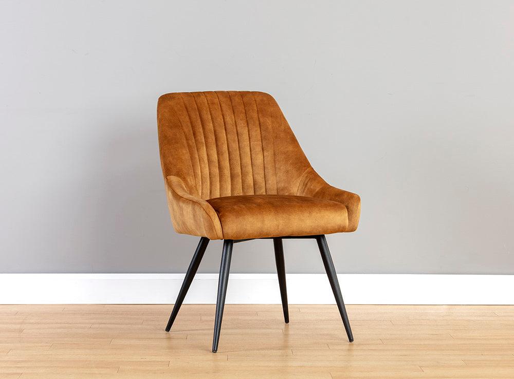 SUNPAN Dining Chairs - Chardon Dining Chair - Nono Tapenade Gold
