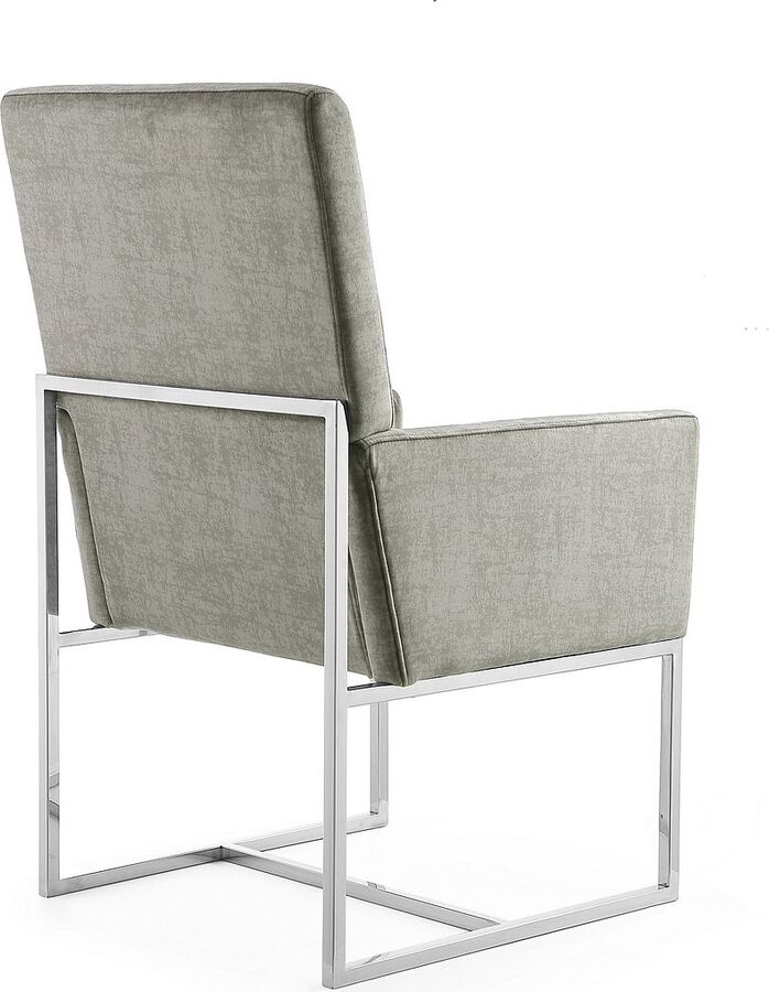 Manhattan Comfort Dining Chairs - Element 6-Piece Dining Chairs in Steel