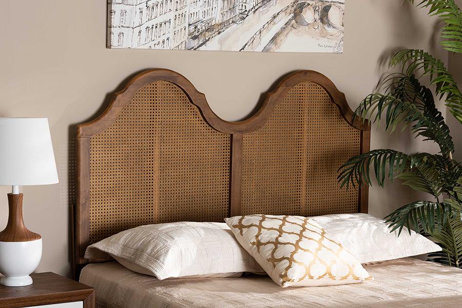 Wholesale Interiors Headboards - Hazel King Headboard Ash Walnut