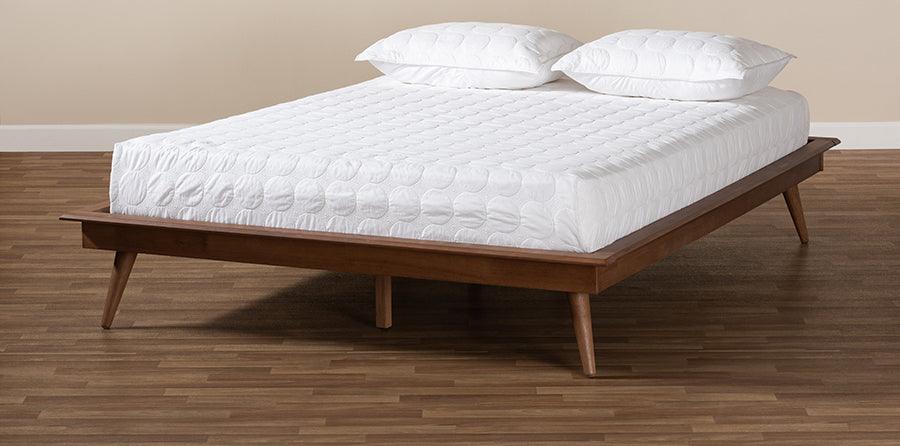 Wholesale Interiors Beds - Karine King Frame Bed Ash Walnut