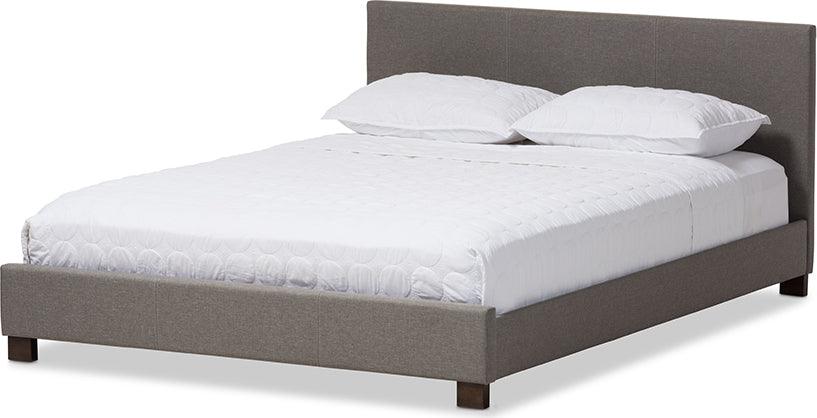 Wholesale Interiors Beds - Elizabeth Full Bed Gray