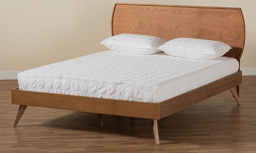 Wholesale Interiors Beds - Aimi Full Bed Walnut Brown