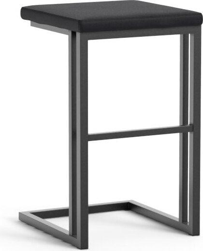 SUNPAN Barstools - Boone Counter Stool - Grey - Onyx (Set of 2)