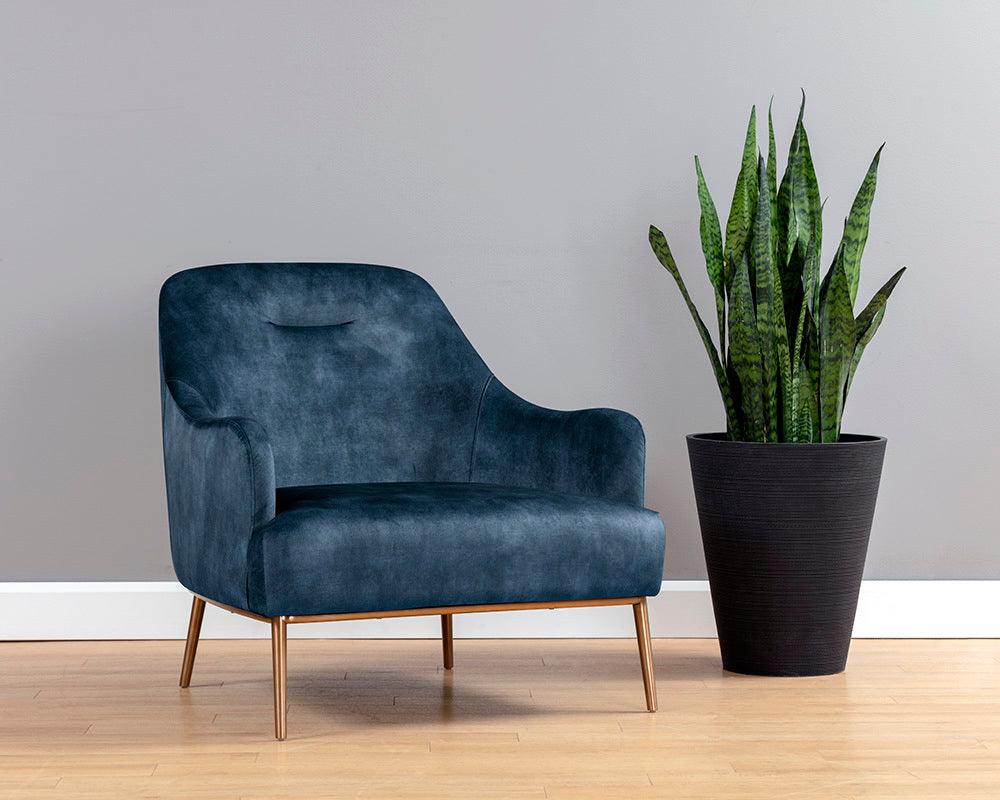 SUNPAN Accent Chairs - Cameron Lounge Chair Nono Petrol