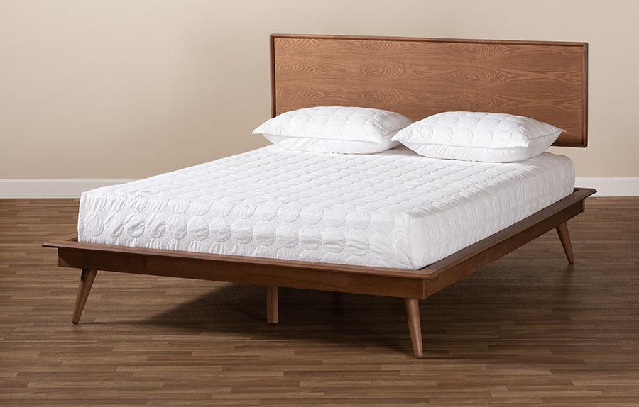 Wholesale Interiors Beds - Karine Full Bed Ash Walnut