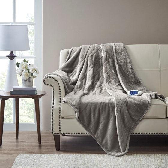 Throw Grey