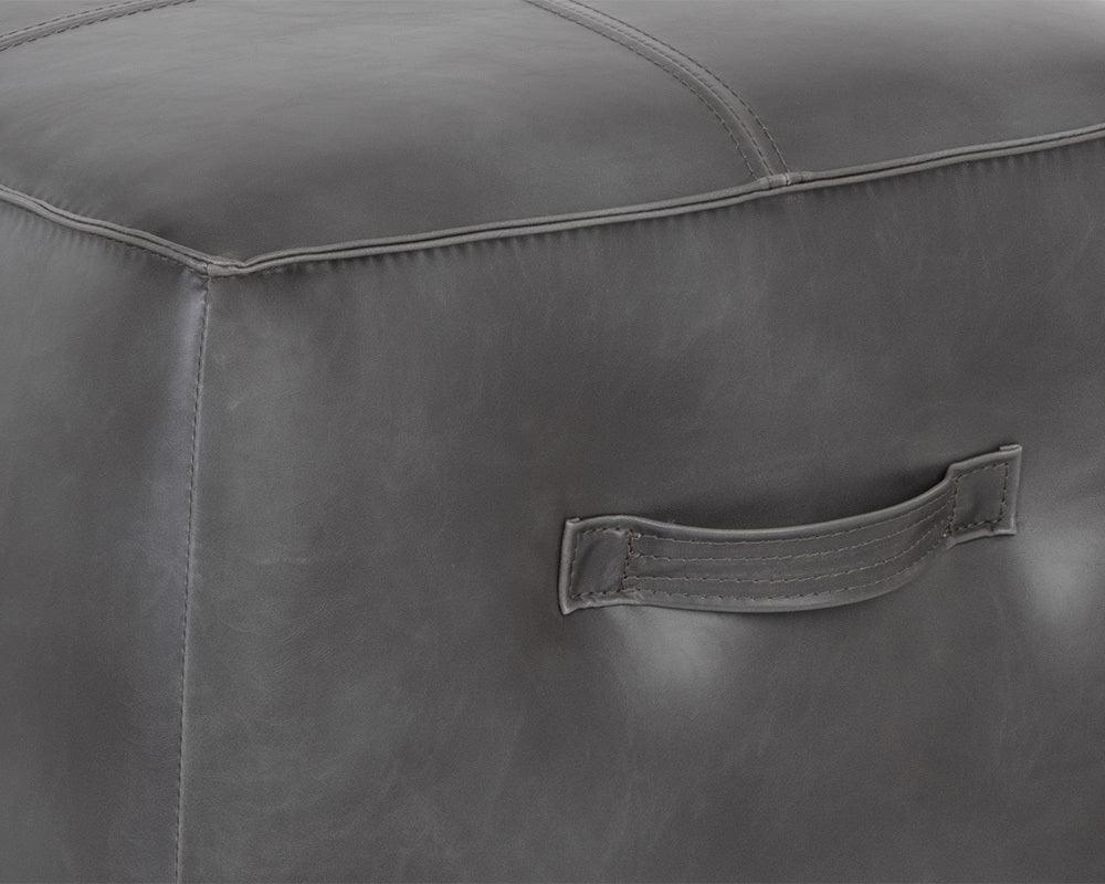 SUNPAN Ottomans & Stools - Aspen Ottoman Overcast Gray