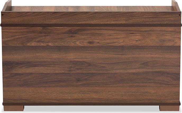 Wholesale Interiors Cat Litter Box - Mariam Walnut Brown Finished Wood Cat Litter Box Cover House