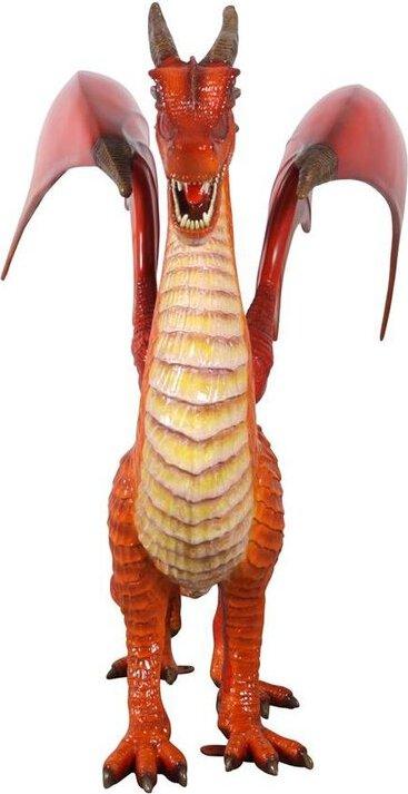 Design Toscano Spooky Decor - Large Welsh Dragon Statue