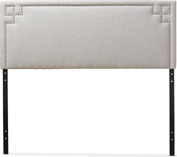 Wholesale Interiors Headboards - Geneva Queen Headboard Grayish Beige