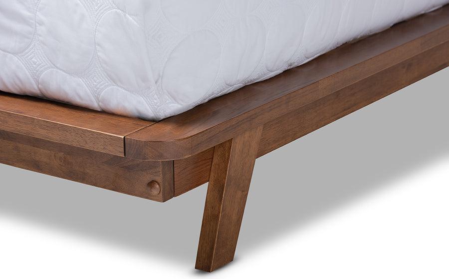 Wholesale Interiors Beds - Sante Full Bed Gray & Walnut